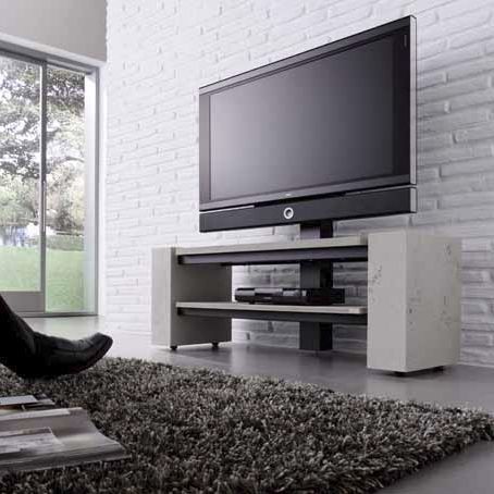 Moderner TV-Ständer - X-LINIE 1200 OPEN - Handelsagentur Lars Schnepel UG - mit Regal / Holz / für Privatgebrauch