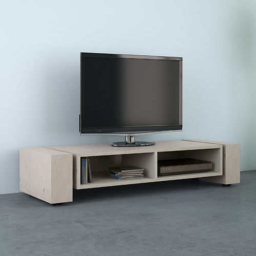 Modernes Fernsehmöbel - X-LOWBOARD OPEN 1400 - Handelsagentur Lars Schnepel UG - lowboard / mit unsichtbaren Rollen / mit integriertem Stauraum