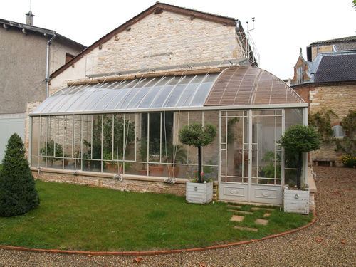 Eisen-Gewächshaus - LEAN-TO  - SERRES ET FERRONNERIES D'ANTAN