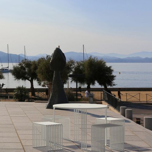 Moderner Picknicktisch - .015 OCTOPUS - URBANTIME - galvanisiertem Stahl / aus lackiertem Stahl / Gestell aus galvanisiertem Stahl