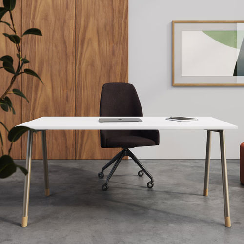 Bodenstehender Schreibtisch - K2 - FAMO - für 2 Personen / modern / Holz