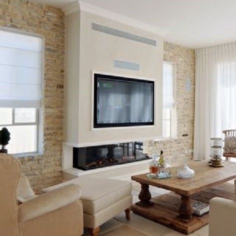 Gaskamin - CLEAR 110 TS - Ortal USA - modern / geschlossene Feuerstelle