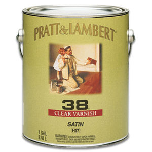 Schutzlack - 38® CLEAR  - Pratt & Lambert - für Holz / Hochglanz / satiniert