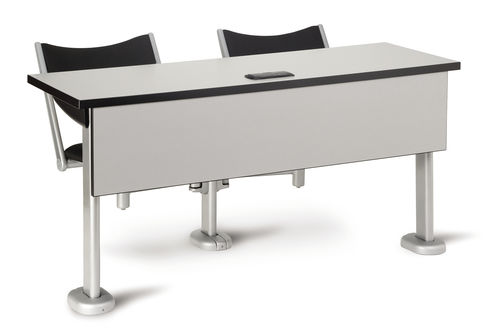 Holz-Hörsaalstuhl - M60 SWING AWAY - Sedia Systems - Laminat / regelbar