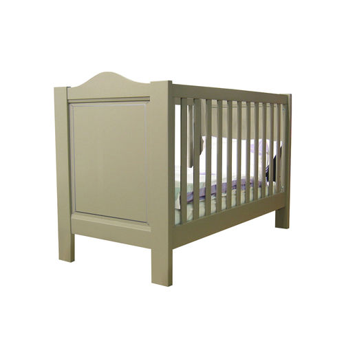 Einpersonen-Babybett - DOMINIQUE : BBS  - MATHY BY BOLS - modern / mit Rollen / Holz