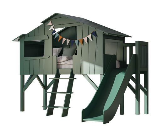 Etagenbett - CAB TOBOGGAN PF - MATHY BY BOLS - Hoch / Spiel / Einpersonen