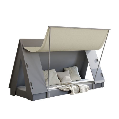 Einpersonenbett - tente montessori - MATHY BY BOLS - modern / für Kinder / Stoff
