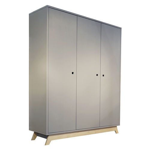 Moderner Kleiderschrank - MADAVIN ARM 3P - MATHY BY BOLS - MDF / mit Schwingtür / für Kinder