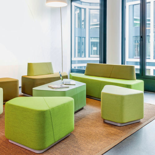 Modulare Polsterbank - ORGANIC  - Viasit GmbH - modern / Stoff / Leder