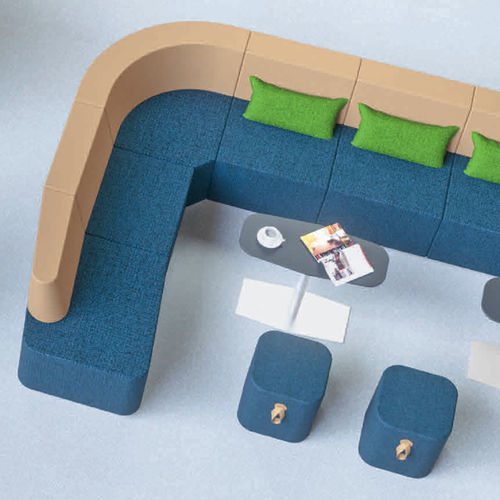 Modulsofa - ORGANIC - Viasit GmbH - modern / Schaumstoff / modular