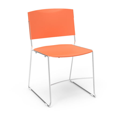 Moderner Stuhl - ULTRASTACK - Virco - für den Innenraum / Polycarbonat / Polyethylen