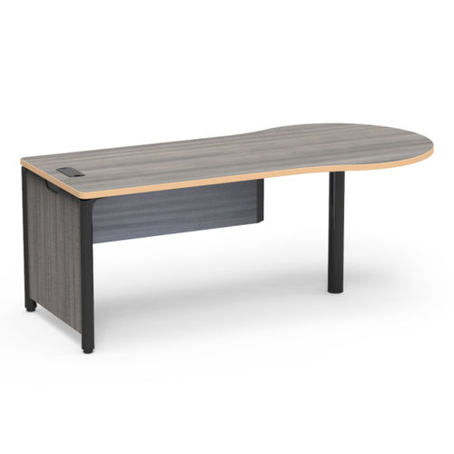 Schreibtisch für Büro - PLATEAU PENINSULA TOP - Virco - modern / Stahl / Aluminium