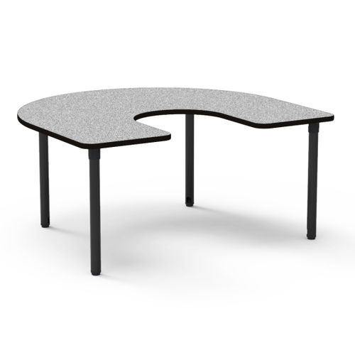 Moderner Tisch - 5000 SERIES HORSESHOE - Virco - Stahl / Hochdrucklaminat / Gestell aus Stahl