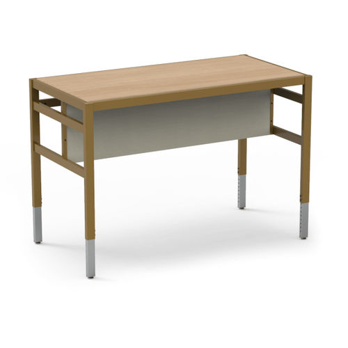 Moderner Tisch - MAKERSPACE SERIES TOP - Virco - Sperrholz / Stahl / Hochdrucklaminat