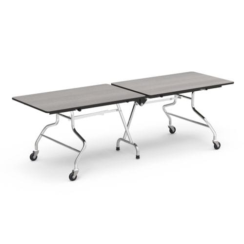 Moderner Tisch - MT SERIES MOBILE - Virco - Stahl / Hochdrucklaminat / Gestell aus Stahl