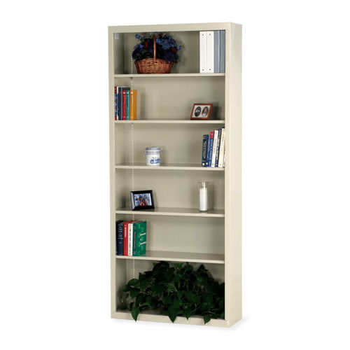 Modernes Bücherregal - #BOOKCASE-BCM3684-GRY05 - Virco - Stahl