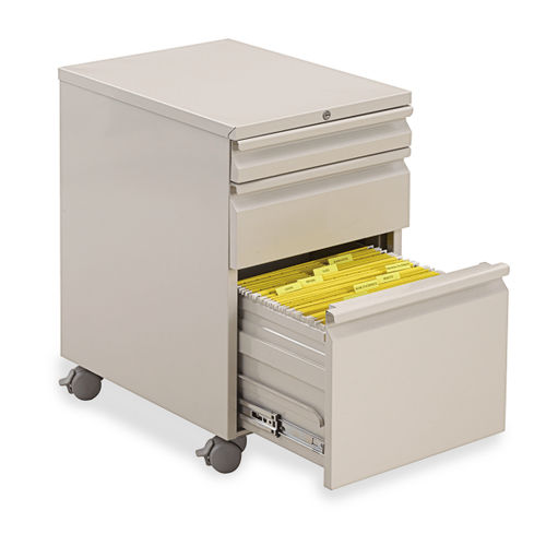 Niedriger Aktenschrank - 53 SERIES - Virco - Stahl / mit Schubladen / mit Rollen