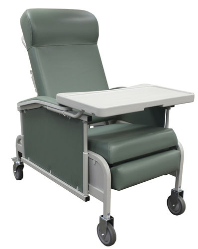 Medizinischer Sessel / Polyurethan - 5271 - Winco Mfg, LLC - auf Rollen / mit Ablage / neigbar