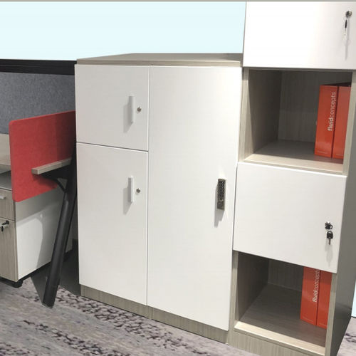 Holzstaufach - LOCKERS - Fluidconcepts & Design Inc. - für Gewerbegebrauch / gesichert