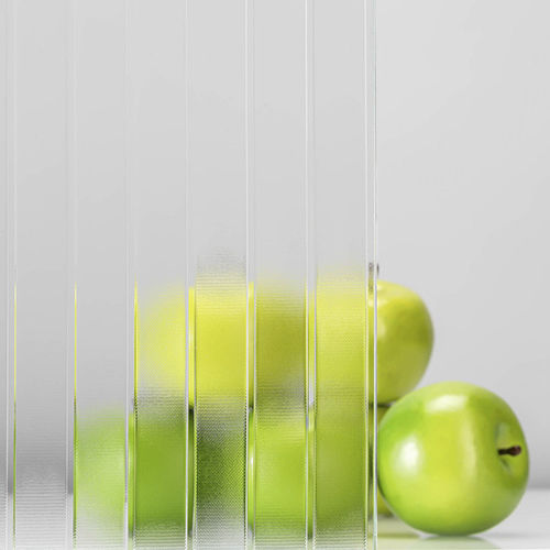 Glasscheibe / ESG Glas - MASTER LIGNE - General Glass International - VSG / Ornament / für Innenausbau