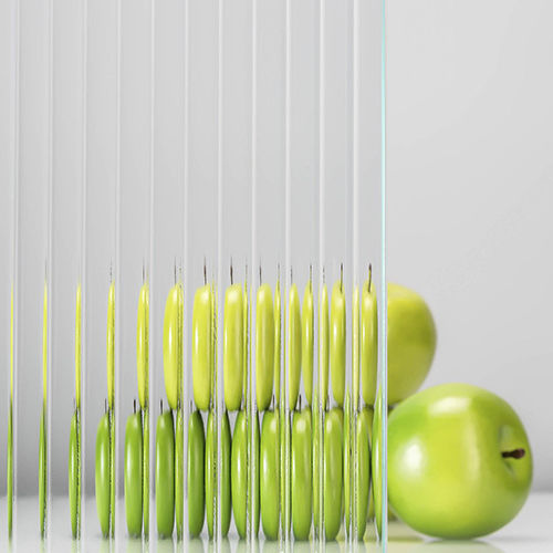 Ornamentglasscheibe - REEDED - General Glass International - texturiert / lichtdurchlässig / für Innenausbau