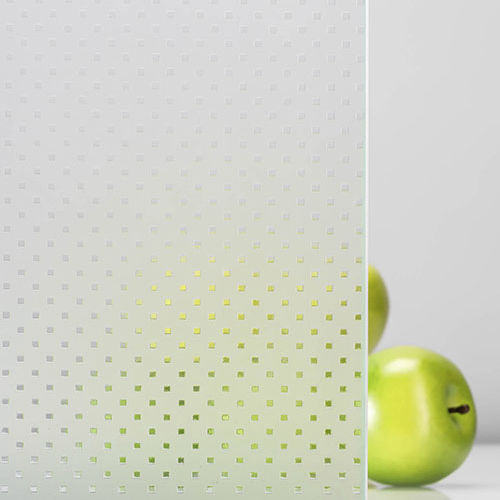 Glasscheibe / ESG Glas - DOTS - General Glass International - VSG / Ornament / Ätzgravur