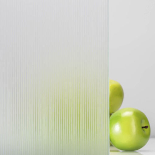Glasscheibe / ESG Glas - LINEN - General Glass International - VSG / Ornament / lichtdurchlässig