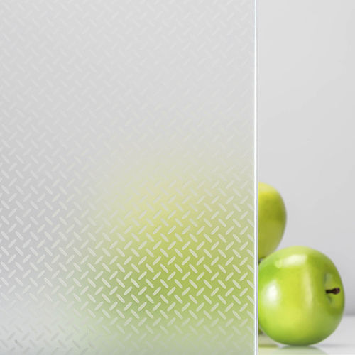Glasscheibe / ESG Glas - DIAMOND PLATE - General Glass International - VSG / Ornament / Ätzgravur