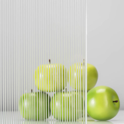 Glasscheibe / ESG Glas - ILLUSION LINES - General Glass International - VSG / Ornament / satiniert