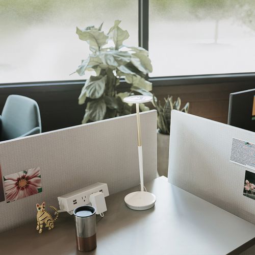 Bürolampe - PIXO - Haworth - Stahl / modern / mit Kabel