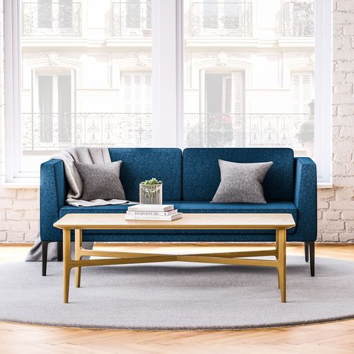 Klassischer Couchtisch - ARWYN - Jasper Group - Holz / Gestell aus Holz / rechteckig