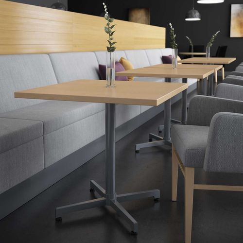 Moderner Tisch - NOSH - Jasper Group - Nussbaum / Holzfurnier / Kirschbaum