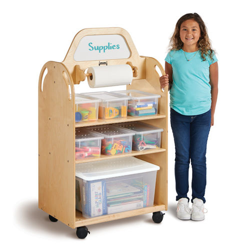 Multimediawagen - MINI STEAM - Jonti-Craft, Inc. - für Schulen / Holz