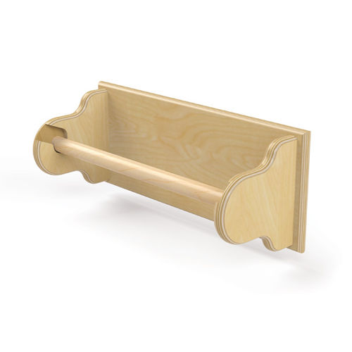 Wandmontierter Toilettenpapierhalter - 1375JC - Jonti-Craft, Inc. - Holz / für Schulen
