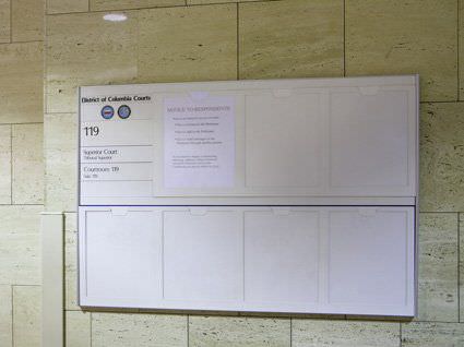 Wandmontierter Werbeträger - MODULAR - 2/90 Sign Systems - für den Innenraum / Metall