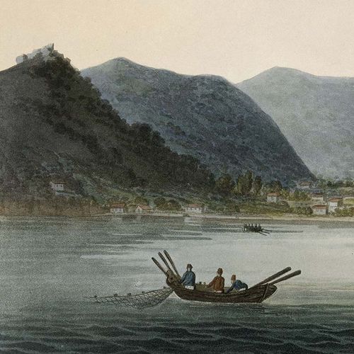 Moderne Tapete - ISLAND OF ELBA - Papiers de Paris - Szenen / Tapetenoptik / grün