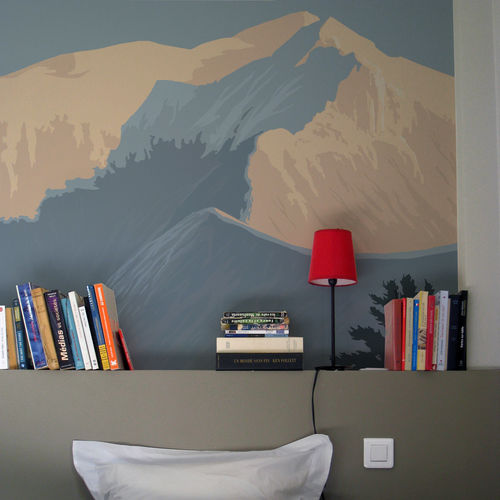 Moderne Tapete - FRENCH ALPS - Papiers de Paris - Naturmotiv / Szenen / Tapetenoptik