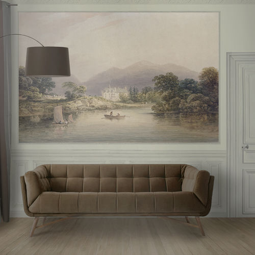 Klassische Tapete - IRISH LAKE - Papiers de Paris - Panorama / Szenen / Tapetenoptik