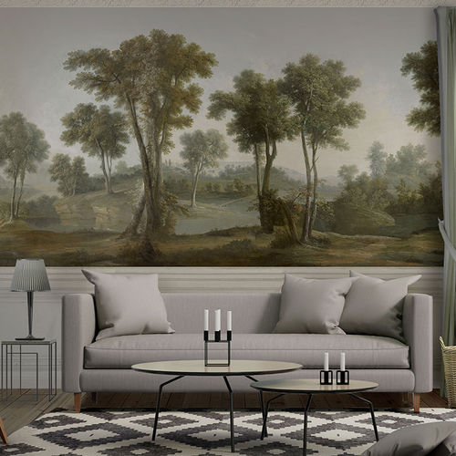 Moderne Tapete - COUNTRY LANDSCAPE - Papiers de Paris - Naturmotiv / Szenen / Tapetenoptik