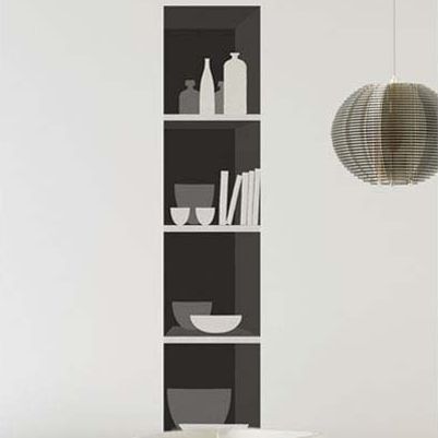 Verkleidungs-Dekorplatte - SHELVES#1R - Papiers de Paris - wandmontiert / hochwiderstandsfähig / Papier
