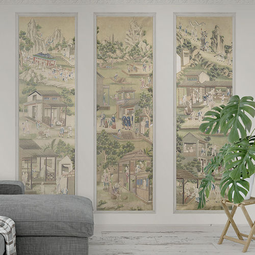 Dekorplatte für Wand - CHINESE N°5 - Papiers de Paris - Verkleidung / hochwiderstandsfähig / Papier