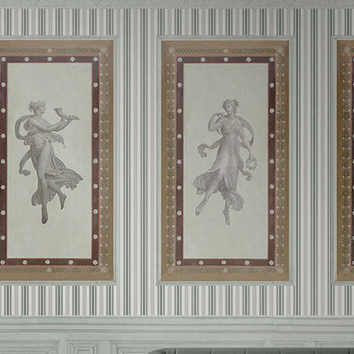 Verkleidungs-Dekorplatte - POMPEII DANCER N°1/7 - Papiers de Paris - wandmontiert / hochwiderstandsfähig / Papier