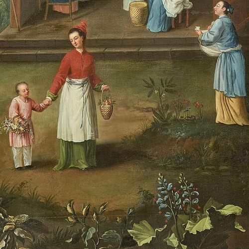 Verkleidungs-Dekorplatte - CHINESE ANTIQUE N°1 - Papiers de Paris - wandmontiert / hochwiderstandsfähig / Papier