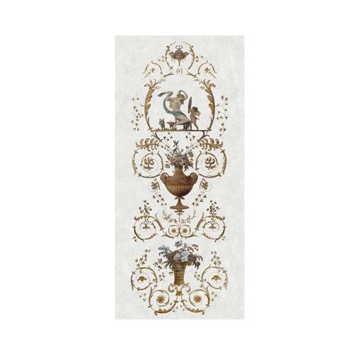 Verkleidungs-Dekorplatte - BOUDOIR DE LA REINE - GROTESQUE N°6 - Papiers de Paris - wandmontiert / hochwiderstandsfähig / Holz