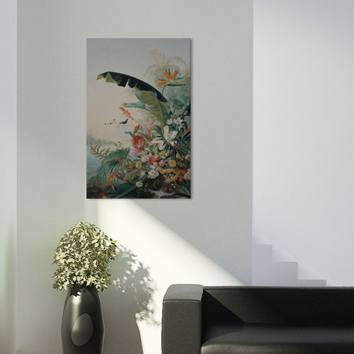 Leinwanddruck - EXOTIC FLOWER - Papiers de Paris - Portrait / Blumen