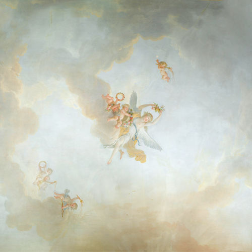 Moderne Tapete - SKY&CHERUBS - Papiers de Paris - Panorama / Szenen / Tapetenoptik