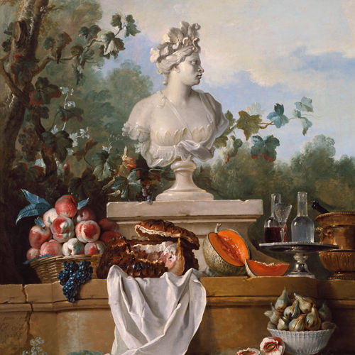 Klassische Tapete - STILL LIFE 1/2 - Papiers de Paris - Szenen / Tapetenoptik / mehrfarbig