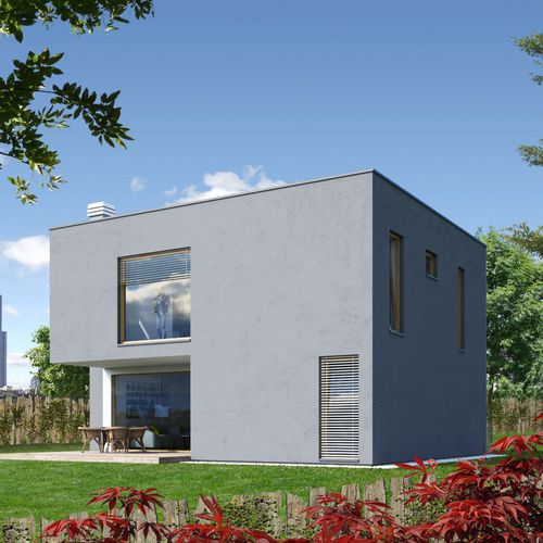 Fertigbauhaus - EK 039 - ekokoncept, wooden prefabricated buildings, d.o.o - umweltfreundlich / modern / aus Holz
