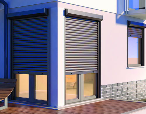 Rollladen - MINIMAX VRS  - La Toulousaine - Stahl / Tür / für Fenstertür