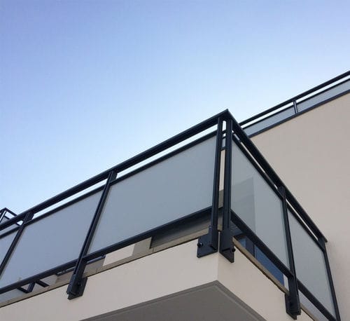 Aluminium-Geländer - La Toulousaine - Platten / für Außenbereich / für Terrasse